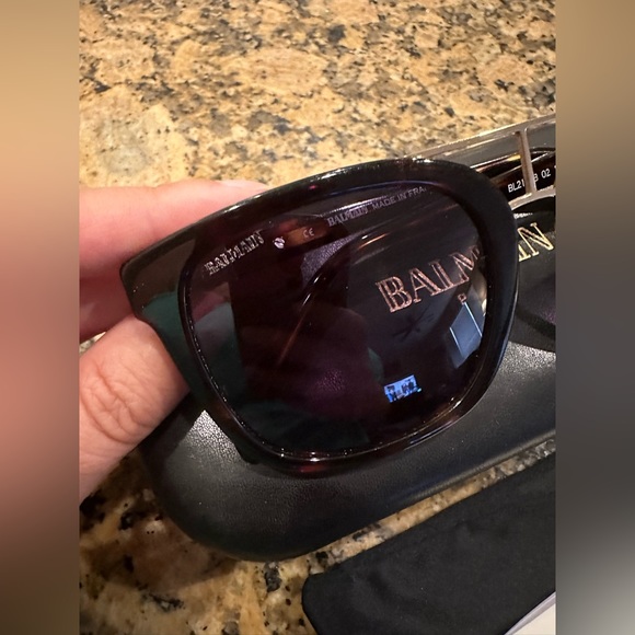Balmain Aviator sunglasses • made in France - Picture 8 of 10